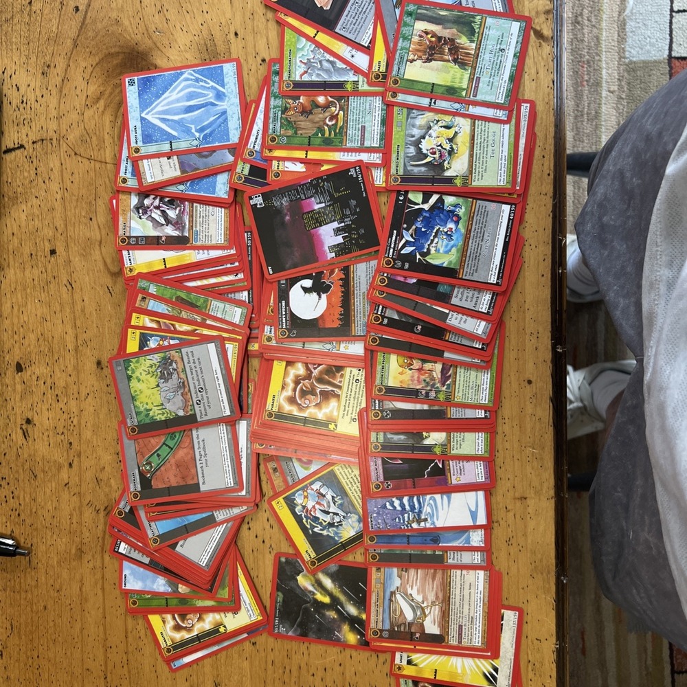 Bulk lot‎ MetaZoo Cryptid Nation 2nd Edition 143 cards straight from pack